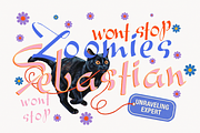Liberty Script, a Script Font by Lilithcollageart (Thumbnail 4 of 8)