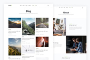 Corio — Blog PSD Template, a Websites & App Template by artemmashirov (Thumbnail 3 of 4)