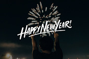 New Year Lettering Overlays, an Illustration by Davihero (Thumbnail 5 of 7)