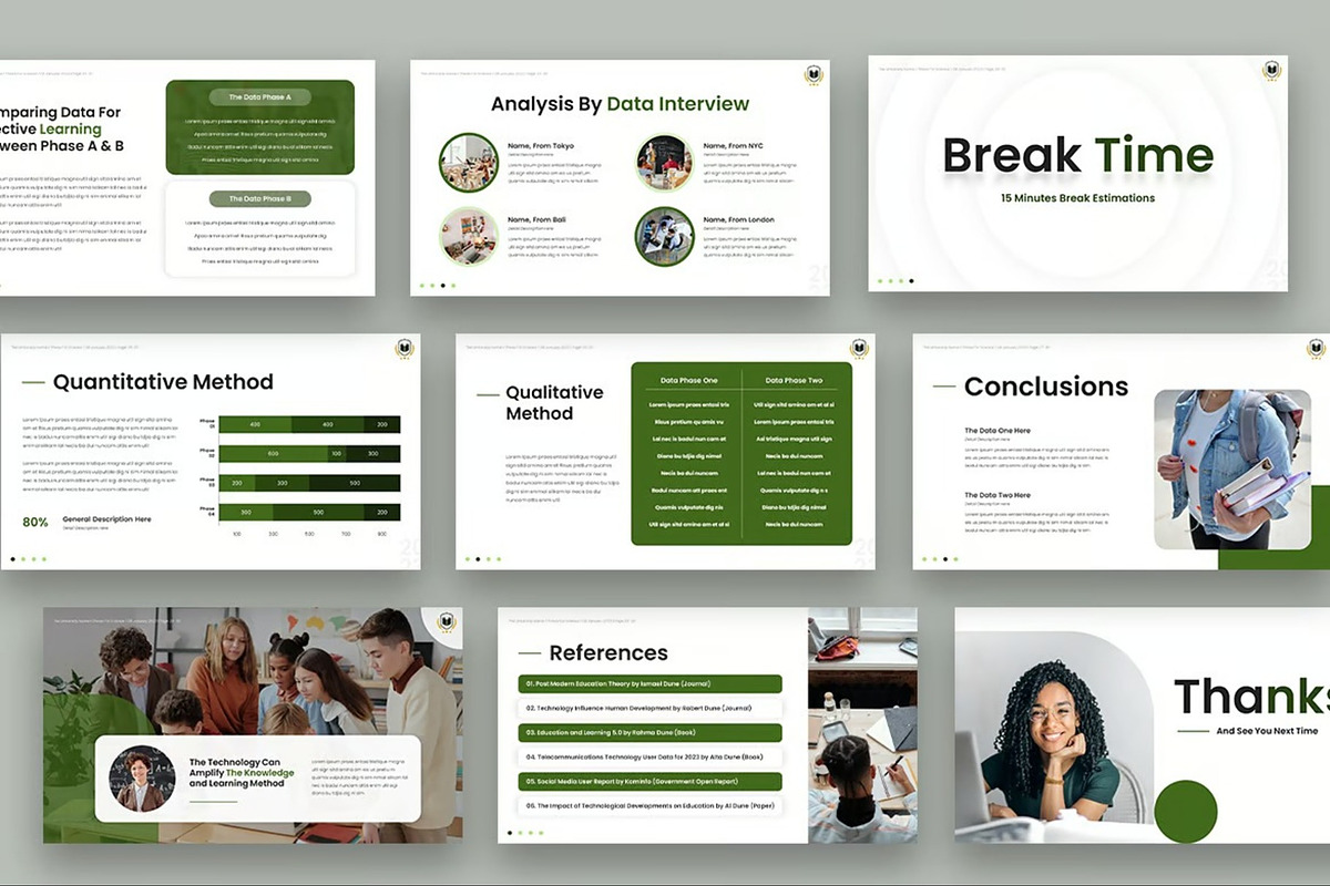 Rathesis  Thesis Academic Powerpoint, a Presentation Template by Fit-tee (Photo 5 of 5)