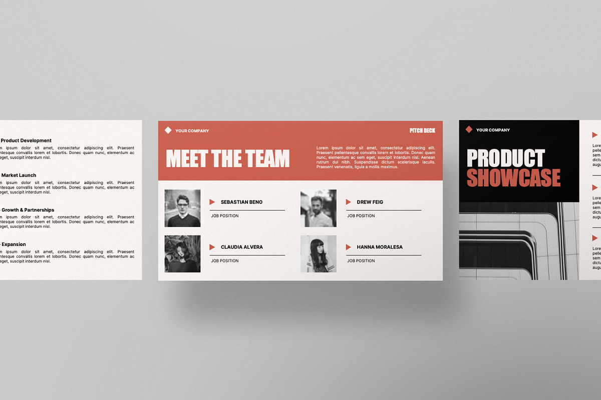 Pitch Deck Keynote Template preview 3