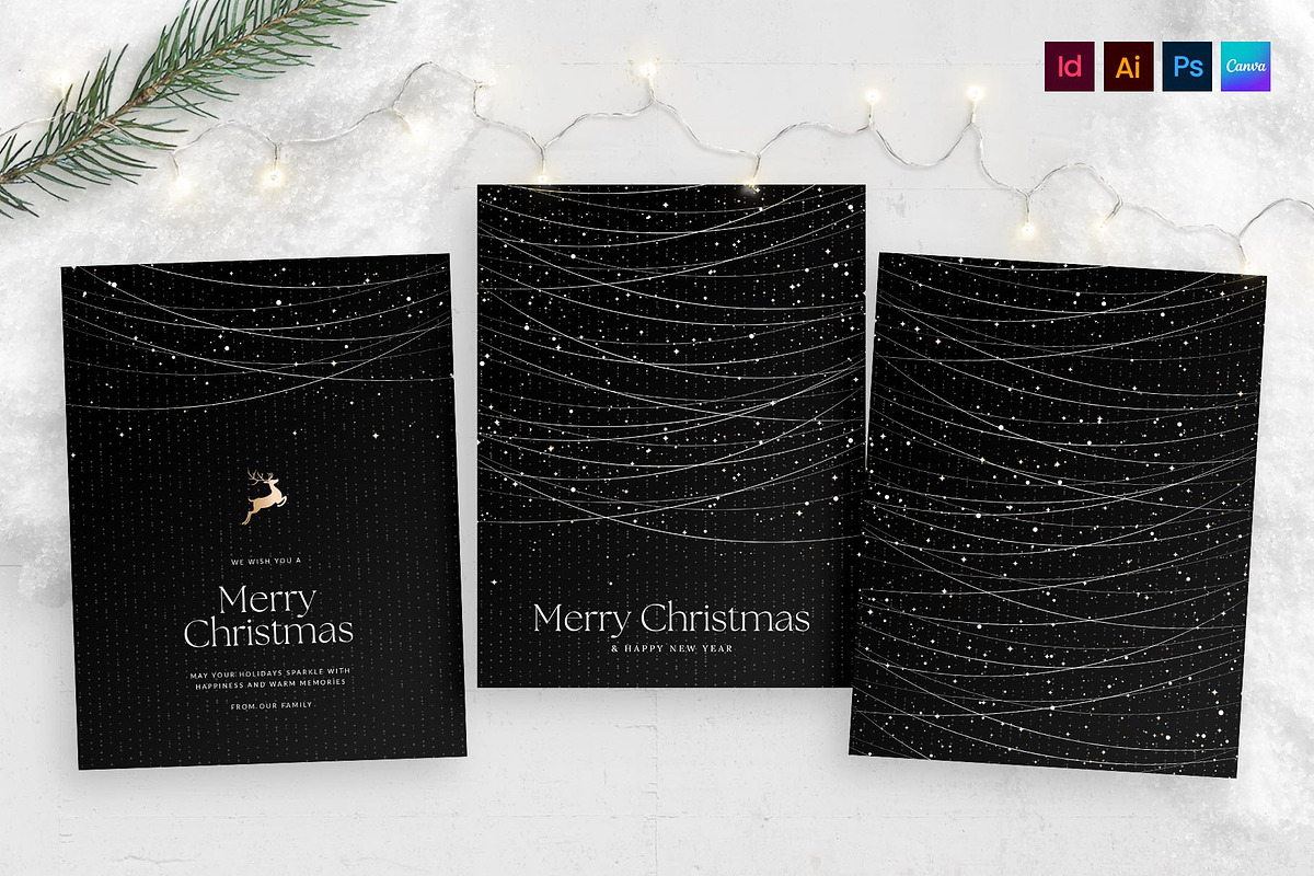 Minimalist Christmas Flyer Template, a Flyer Template by BrandPacks (Photo 2 of 6)