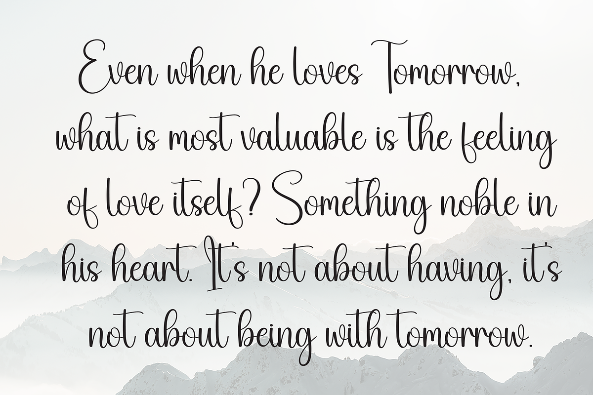 Elegant Embroidery | Script Font, a Handwritten Font by Scratchones (Photo 6 of 9)