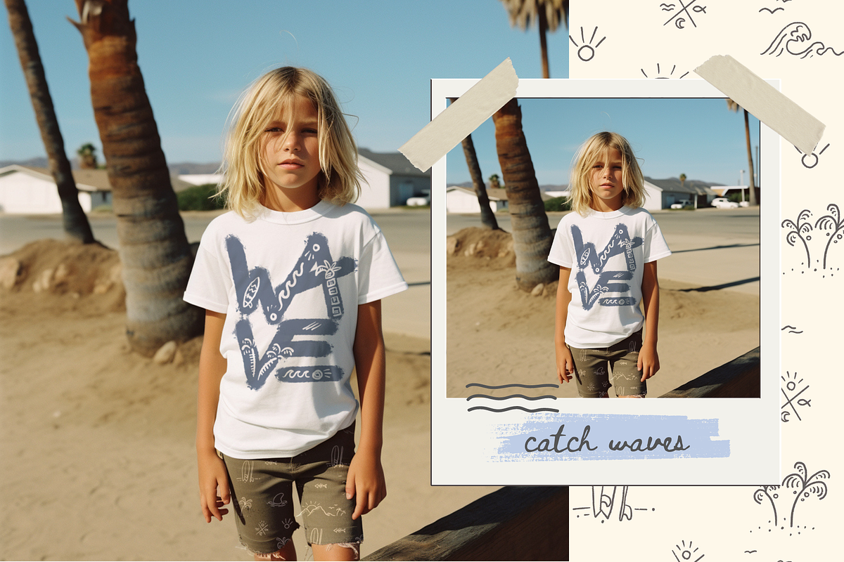 Boys Surf Print Pattern Collection, a Decorative Illustration by Coco & Cub Studio (Photo 6 of 11)