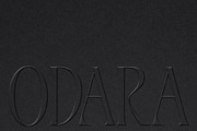 ODARA | Embossed Logo & Text Effect, a Texture Graphic by Universo Gaia @doyougaia (Thumbnail 15 of 15)