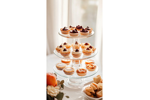 Assorted pastry dessert display, a Food & Drink Photo by Beautiful things