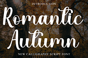 Romantic Autumn, a Handwritten Font by InermediaSTUDIO (Thumbnail 1 of 8)