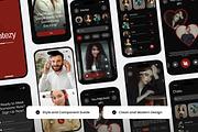 Datezy - Modern Social Dating App UI, an App Template by productype1 (Thumbnail 3 of 5)