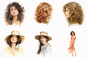 Watercolor Summer Clipart, an Illustration by DreamArtGraphic (Thumbnail 8 of 8)