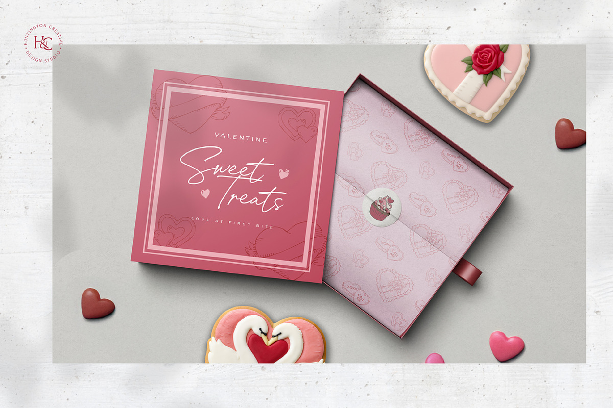 Hand Drawn Valentine's Day Images, a Seasonal Illustration by H&C Drawings & Designs (Photo 5 of 15)