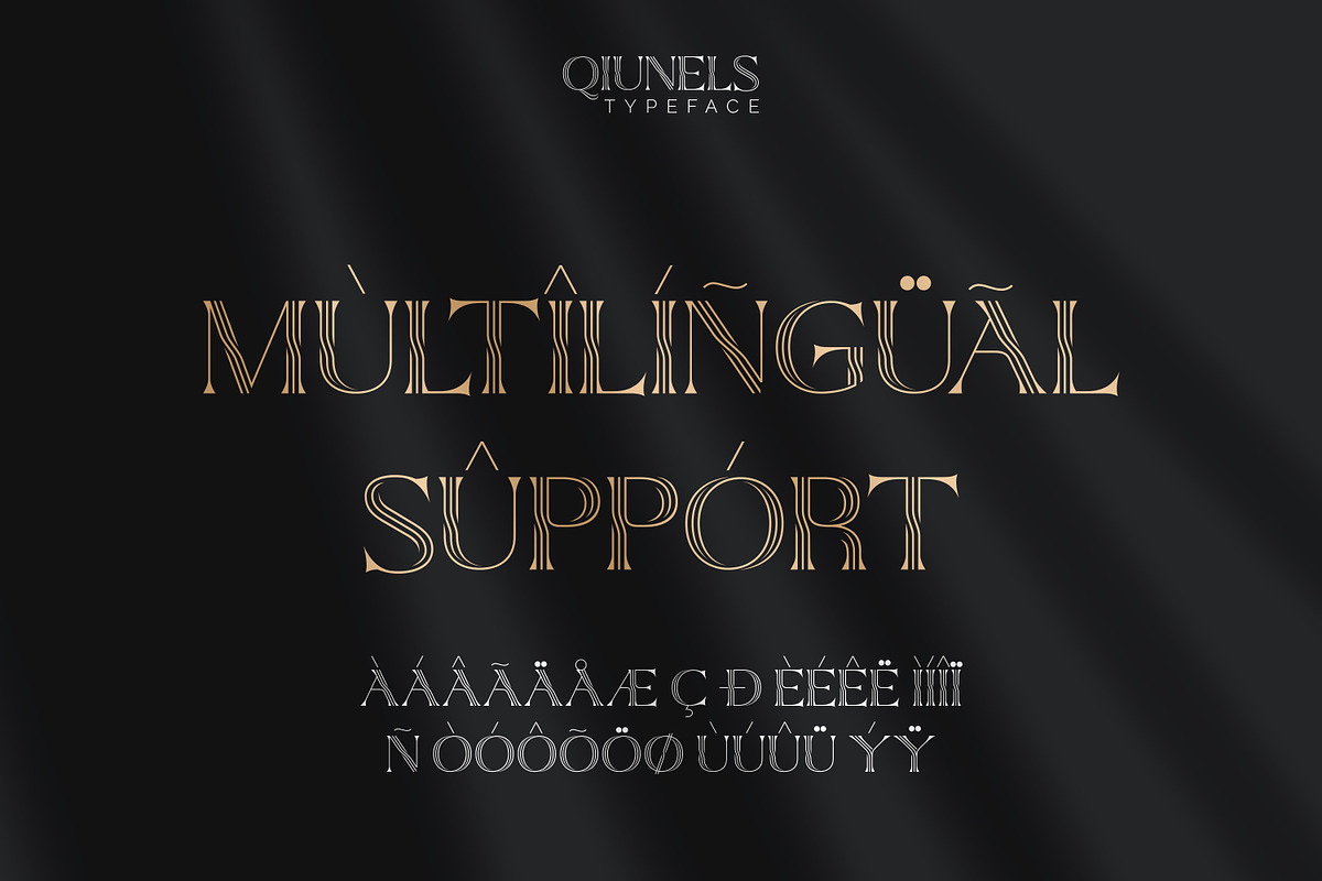 Qiunels - Elegant Luxury Serif, a Serif Font by Almarkhatype (Photo 7 of 10)