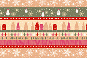Christmas Seamless Patterns, a Pattern Graphic by Sunny Design (Thumbnail 2 of 5)