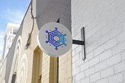 Digital tech hexagon modern logo, a Branding & Logo Template by Vectorium Studio (Thumbnail 9 of 9)