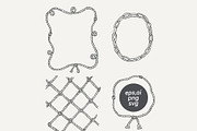 Vintage Coastal Sketches Bundle, an Outline Icon by Anastasiya Klempach (Thumbnail 5 of 14)