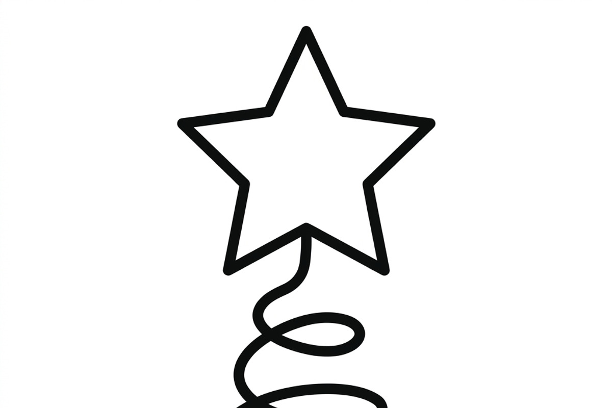 45 Christmas Tree Decorating Icons, an Outline Icon by adenpinkstore (Photo 7 of 22)