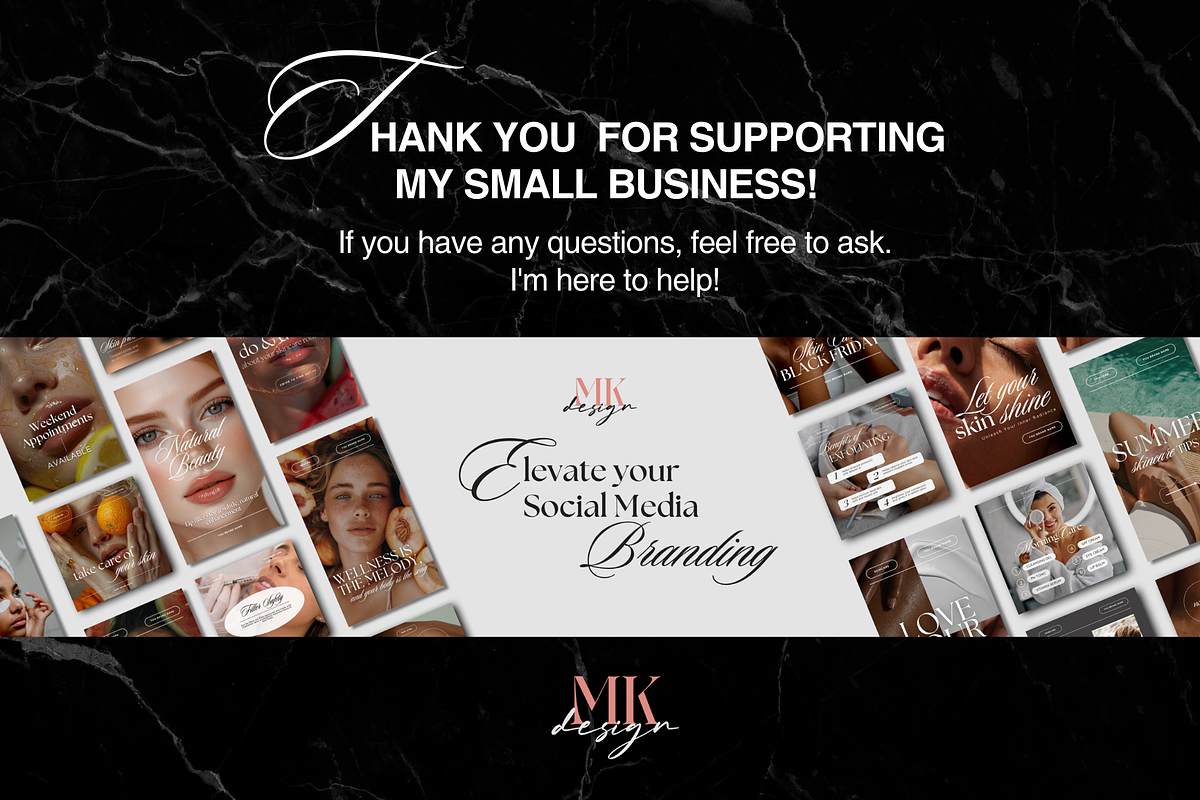 Med Spa Instagram Templates Bundle, a Social Media Template by DesignsbyMariaStudio (Photo 10 of 10)