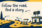 Bana Journey - Playful Handmade Font, a Handwritten Font by Gumrega Studio (Thumbnail 4 of 8)