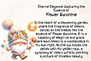 Flower Sunshine - Handwritten, a Handwritten Font by Charmingbear59.design (Thumbnail 4 of 5)