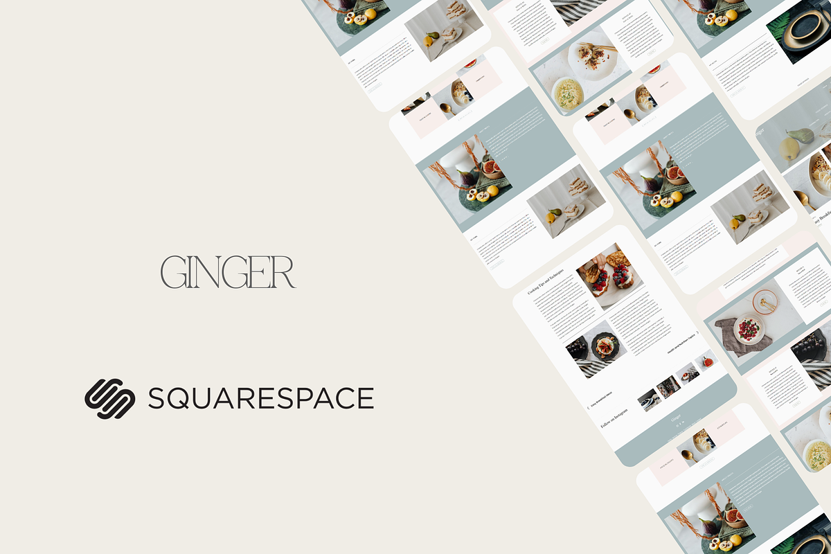 Ginger Squarespace 7.1 Template, a Squarespace Template by Beliveart (Photo 3 of 4)
