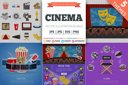 Cinema and Movie Themes, an Icon by TAlex