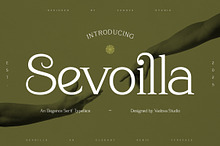 Sevoilla – Elegant Serif Typeface