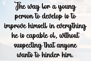 Newborn | Script Font, a Handwritten Font by Scratchones (Thumbnail 6 of 9)