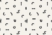 Arrows, pointers seamless patterns, a Pattern Graphic by Good Studio (Thumbnail 3 of 8)
