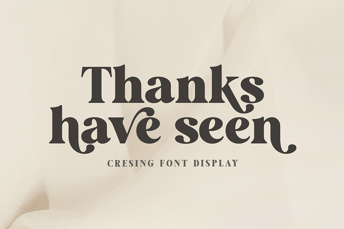 Cresing, a Serif Font by Gatype (Photo 9 of 9)