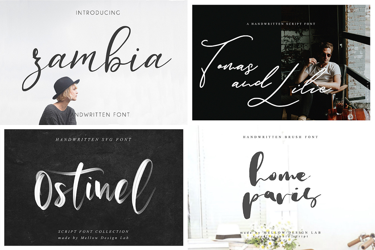 Modern Script Font Bundle, a Script Font by Creamy Script (Photo 8 of 30)