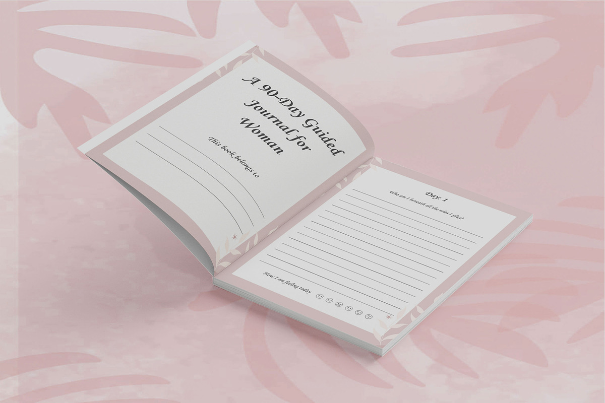 A 90 Day Guided Journal for Woman preview 2