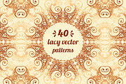 40 wonderful vintage vector patterns, a Pattern Graphic by Art of Sun (Thumbnail 1 of 5)