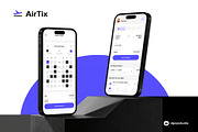 AIRTIX - Airways Ticket Booking UI, an UI Kit Template by Lumina_ui_ux202 (Thumbnail 2 of 7)