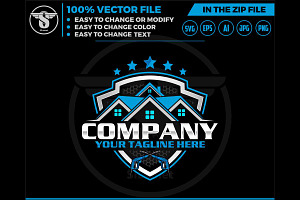 Pressure Wash logo - Wash House logo