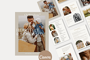 BOHO Family Photos Price Guide Canva, a Magazine Template by Signature Edits (Thumbnail 6 of 12)