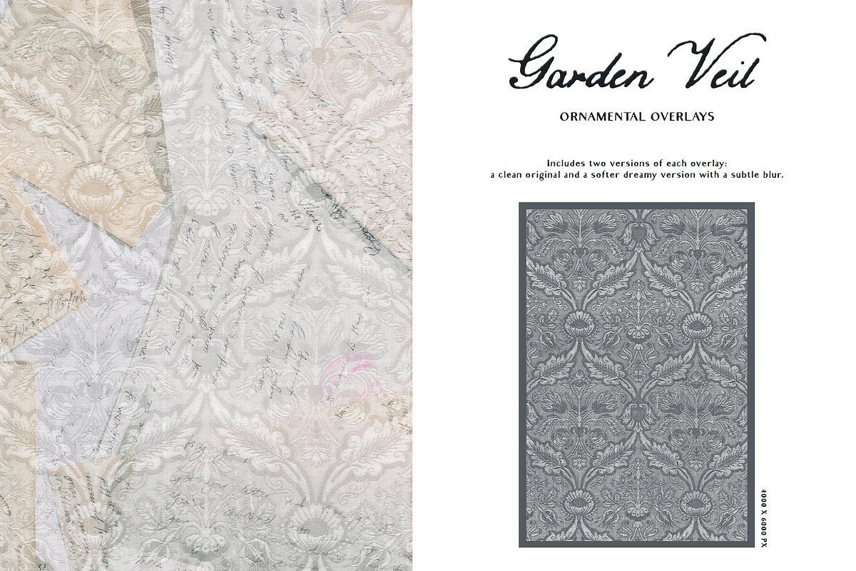 Garden Veil: Lace Overlays, a Texture Graphic by Purple (Photo 13 of 16)
