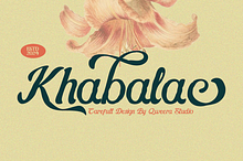 Khabalac - Vintage Floral Script