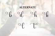Soulmate | Script Font, a Handwritten Font by Scratchones (Thumbnail 8 of 9)