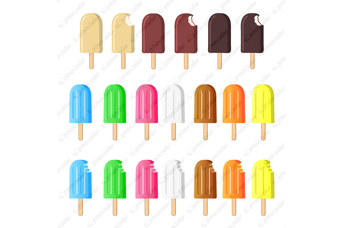 Ice Cream clipart, an Object Graphic by PolpoDesign (Photo 3 of 5)
