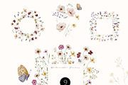 Summer Flowers Watercolor Set, a Decorative Illustration by Watercolor_Ma (Thumbnail 5 of 7)
