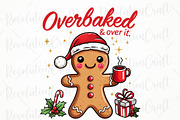 Overbaked & over It, Gingerbread Png, an Illustration by OK Design (Thumbnail 1 of 4)
