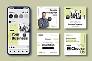 Modern Business Social Media Post, a Social Media Template by MightyDesign (Thumbnail 2 of 8)