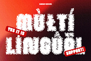 Bamboly Unfocus, a Sans Serif Font by Craft Supply Co. (Thumbnail 6 of 8)