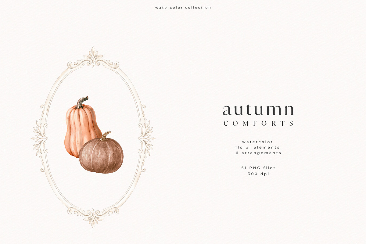 Autumn Comforts Collection, a Seasonal Illustration by PeDe Designs (Photo 12 of 20)