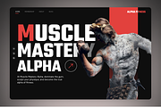 Aplaha Fitness-Fitness Hero Section, an UI Kit Template by nwdigitalstore (Thumbnail 1 of 3)