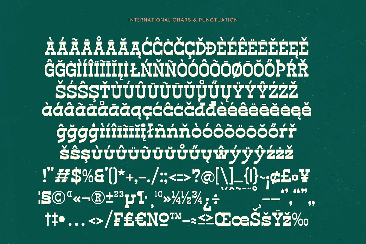 Smoke Grand Western Display Font, a Slab Serif Font by timelesstype.co (Photo 18 of 20)