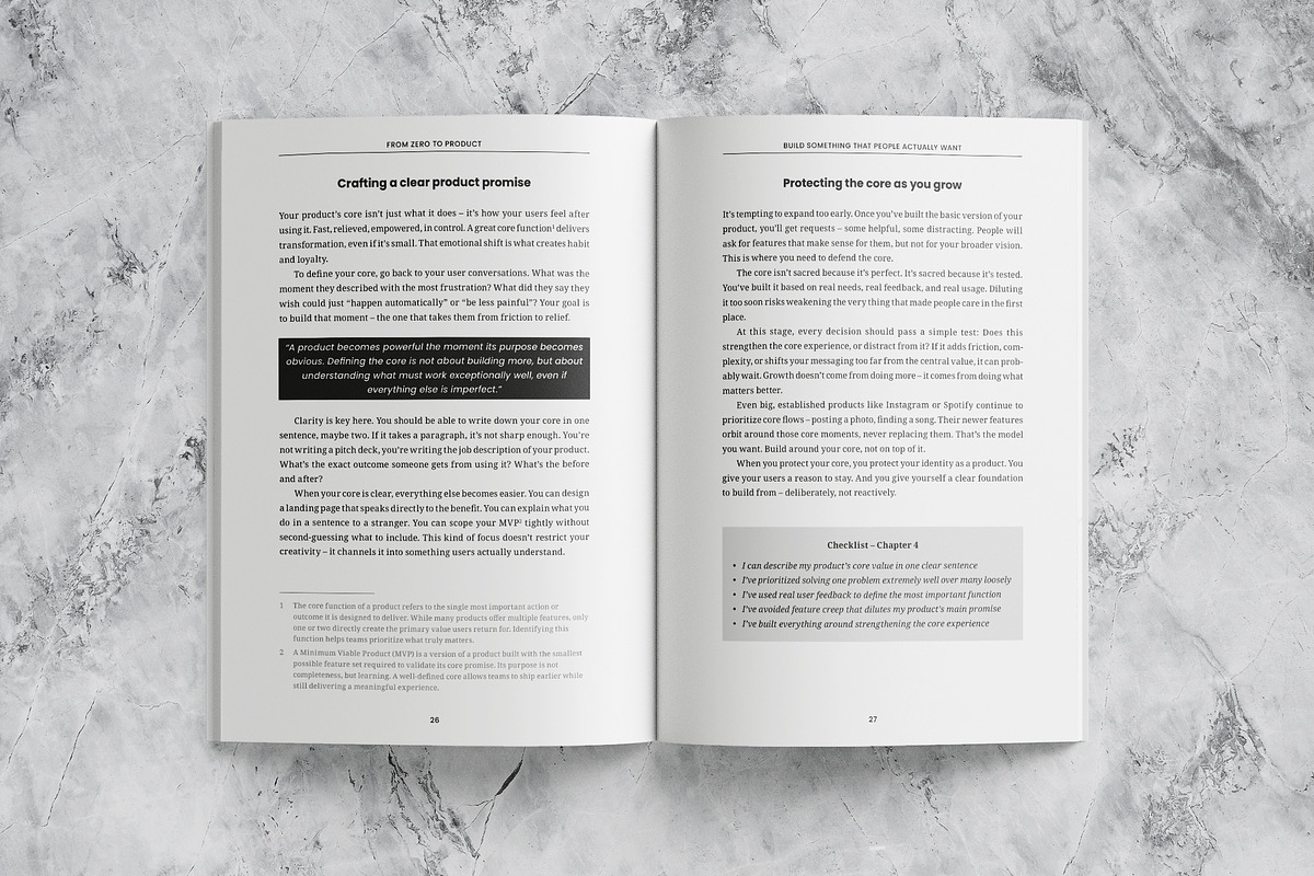 Simple Book Template, a Brochure Template by Template Temple (Photo 14 of 15)