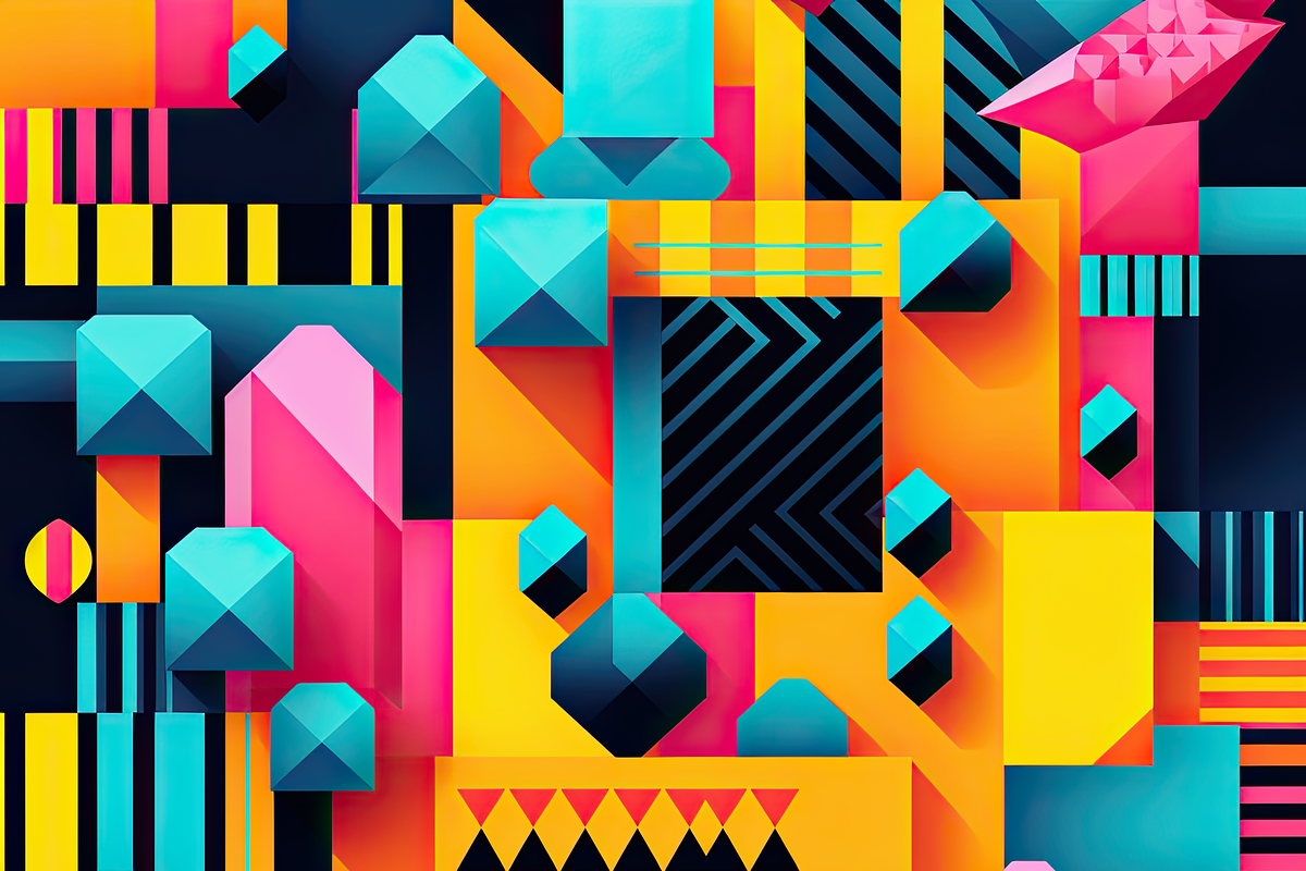 Geometric Patterns, a Pattern Graphic by Printable Treasure (Photo 3 of 4)