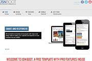 JSN Boot - Joomla Free Theme, a Websites & App Template by JoomlaShine (Thumbnail 1 of 5)