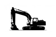 Excavator Construction Vector Bundle, an Illustration by Amazin_art (Thumbnail 26 of 51)
