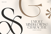 Regale - Lavish Luxury Font, a Serif Font by Sensatype (Thumbnail 4 of 12)